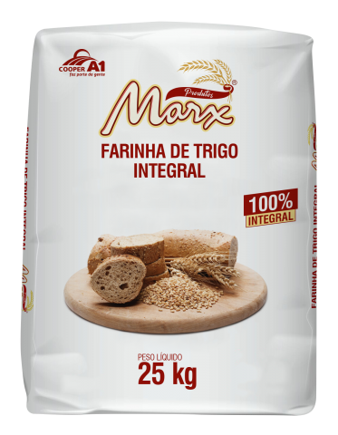 Farinha Integral de Trigo - 25Kg
