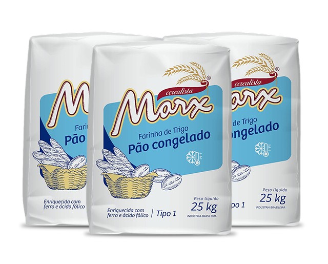 Farinha de trigo para Po congelado